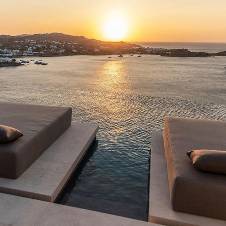The Skyvilla Mykonos - A Landmark Property With Breathtaking Views Of The Psarou Bay Mykonos Town Exterior foto