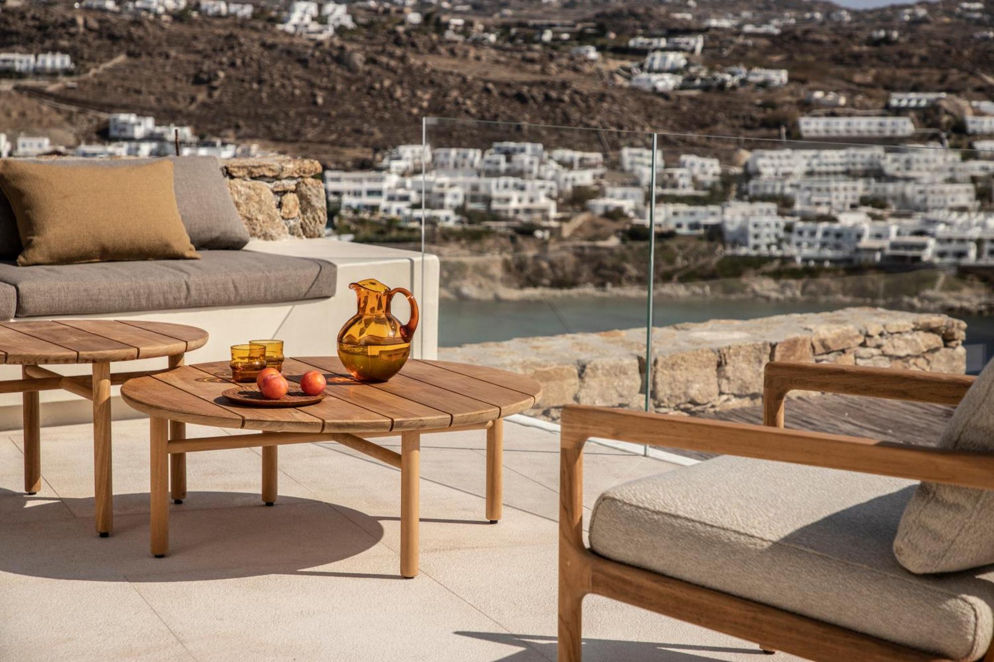 The Skyvilla Mykonos - A Landmark Property With Breathtaking Views Of The Psarou Bay Mykonos Town Exterior foto