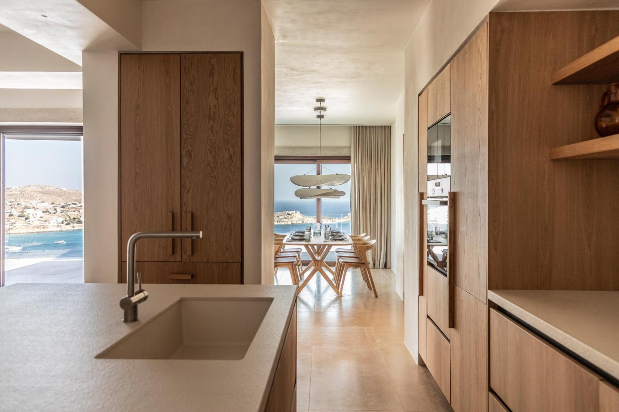 The Skyvilla Mykonos - A Landmark Property With Breathtaking Views Of The Psarou Bay Mykonos Town Exterior foto